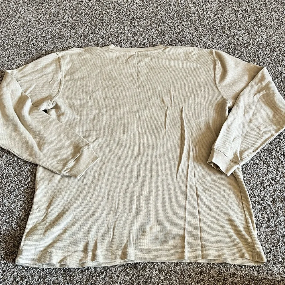 Y2K Bailey’s Point Graphic Long Sleeve Shirt with Tiger Dragon Design XL